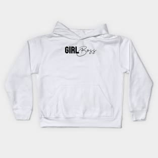 Girl Boss Kids Hoodie